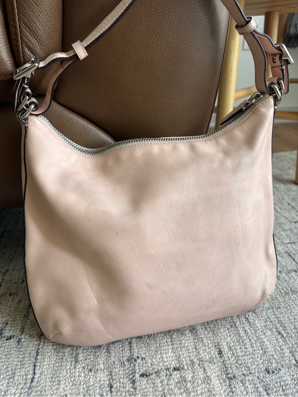 Coach Legacy Courtenay Hobo in blush pink - Picture 3 of 8